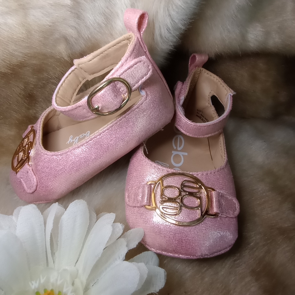 💕 Bebe Baby Ballet Shoe sz 2 NWOT